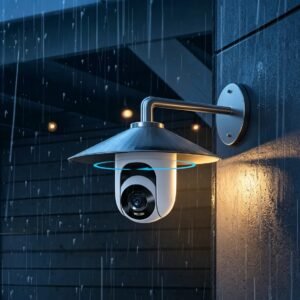 wocyber 5MP Light Bulb Security Camera, 2.4/5G Dual-Band WiFi E27 PTZ Wireless Camera with Smart Night Vision & AI Tracking