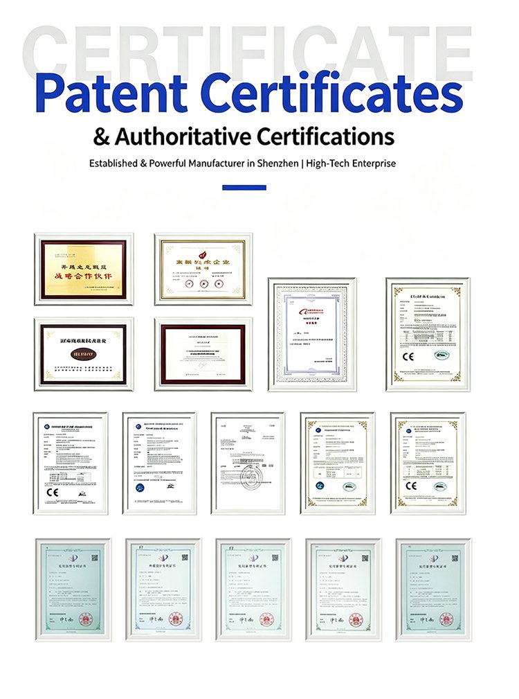 Patent certificates