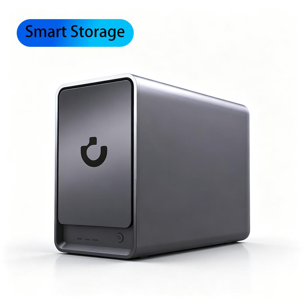 woCyber S2 dual-bay storage hub product view