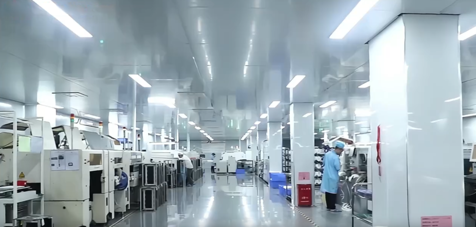 SMT production line in the woCyber Shenzhen facility